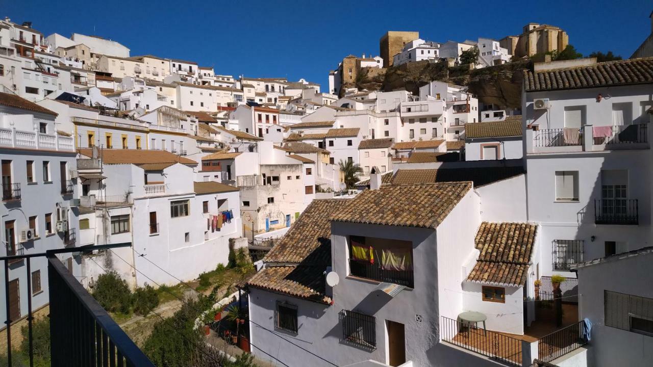 Setenil De Las Bodegas Apartamento Con Vistas Al Rio 아파트 외부 사진