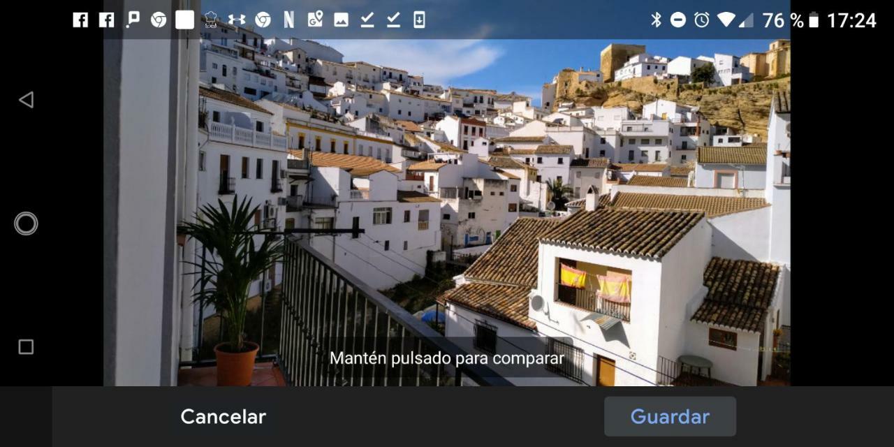 Setenil De Las Bodegas Apartamento Con Vistas Al Rio 아파트 외부 사진