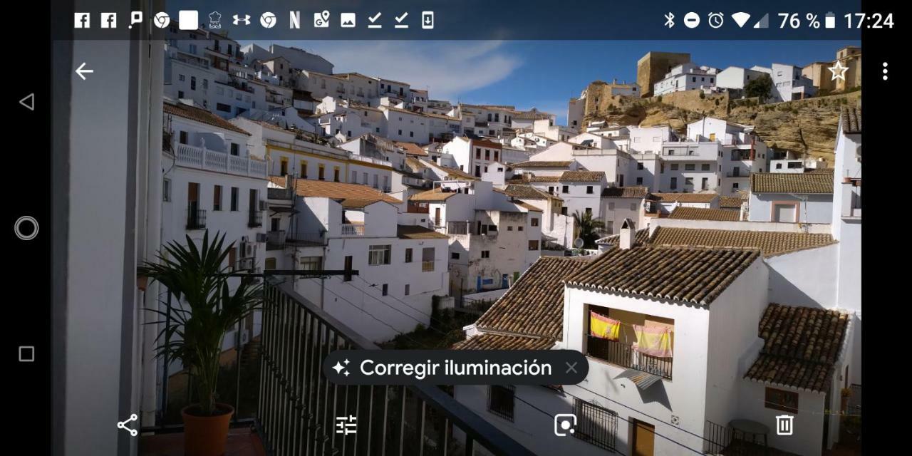 Setenil De Las Bodegas Apartamento Con Vistas Al Rio 아파트 외부 사진
